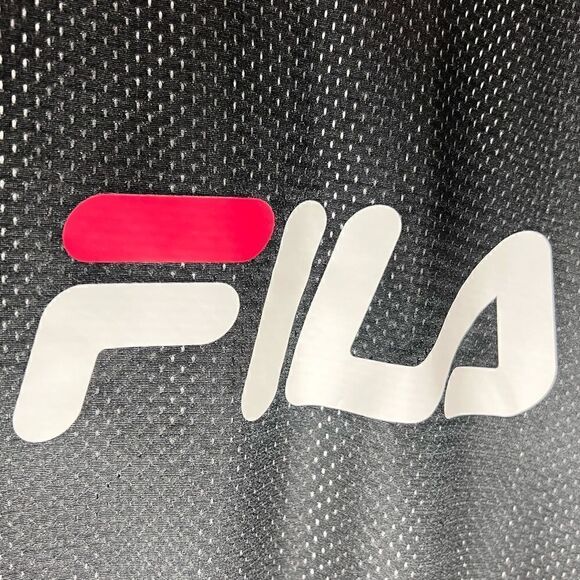 FILA MICHELLE CROPPED MESH TEE shirt jersey size large - Picture 6 of 14